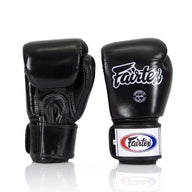 Fairtex kickbokshandschoenen zwart voor boksen en kickboksen