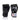 Fairtex kickbokshandschoenen zwart voor boksen en kickboksen