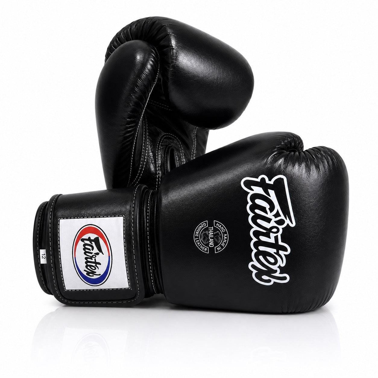 Fairtex kickbokshandschoenen zwart voor boksen en kickboksen