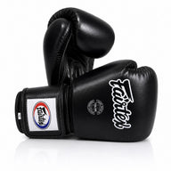 Fairtex kickbokshandschoenen zwart voor boksen en kickboksen