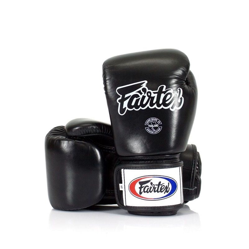 Fairtex kickbokshandschoenen zwart voor boksen en kickboksen