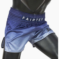 Fairtex blauwe kickboksbroek