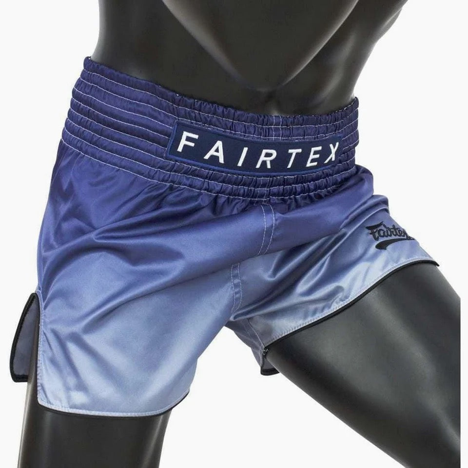 Fairtex blauwe kickboksbroek