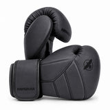 Hayabusa bokshandschoenen  grijs leer voor boksen en kickboksen