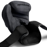 Hayabusa bokshandschoenen  grijs leer voor boksen en kickboksen
