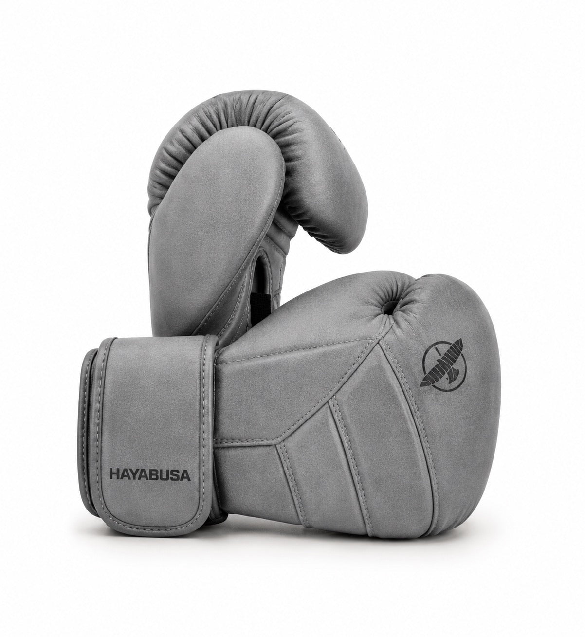 Hayabusa bokshandschoenen grijs voor boksen en kickboksen