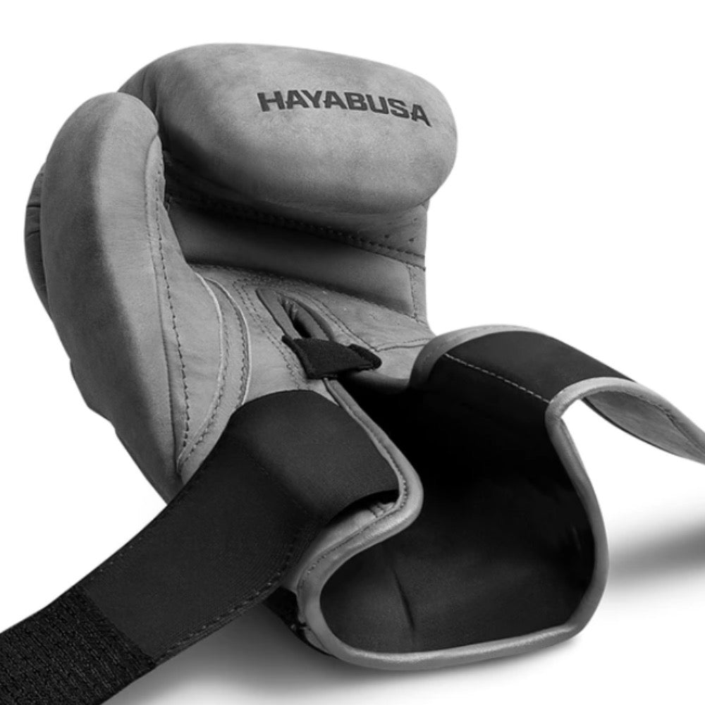 Hayabusa bokshandschoenen grijs voor boksen en kickboksen