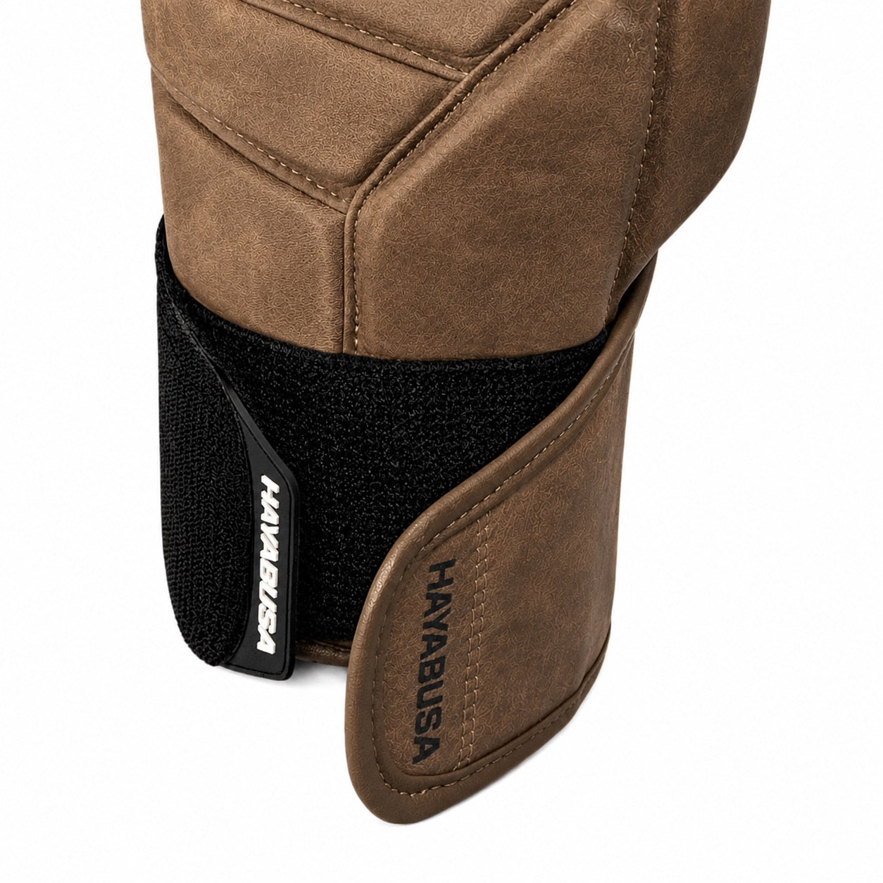 Hayabusa bokshandschoenen bruin leer voor boksen en kickboksen