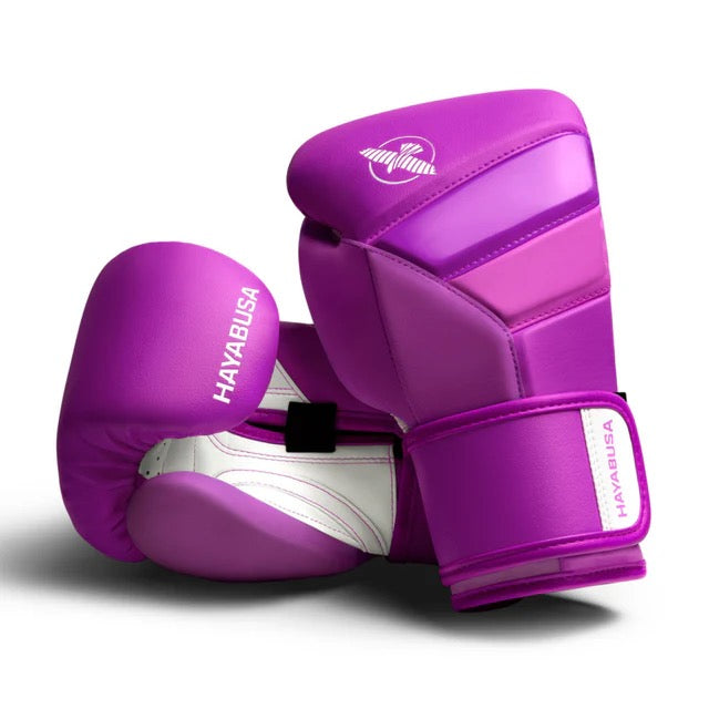 Hayabusa bokshandschoenen paars voor boksen en kickboksen