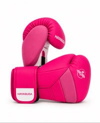 hayabusa bokshandschoenen roze voor boksen en kickboksern