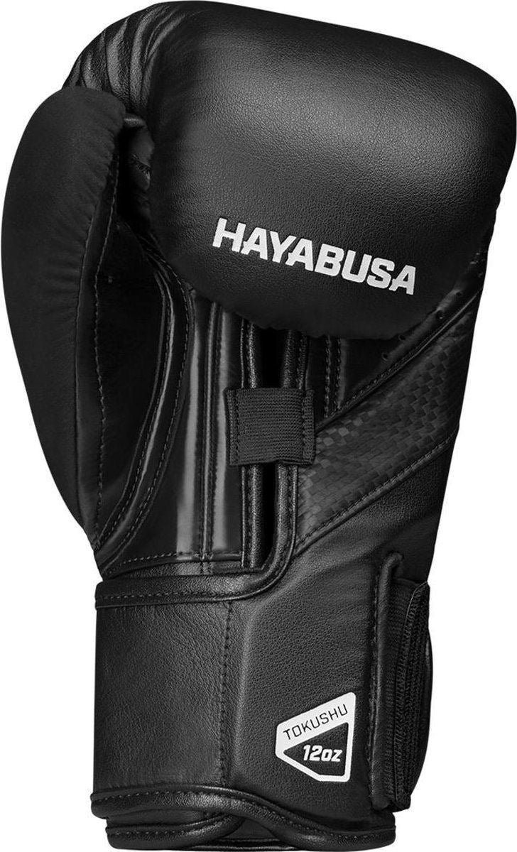 Zwarte hayabusa kickbokshandschoenen