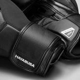 Zwarte Hayabusa kickbokshandshcoenen