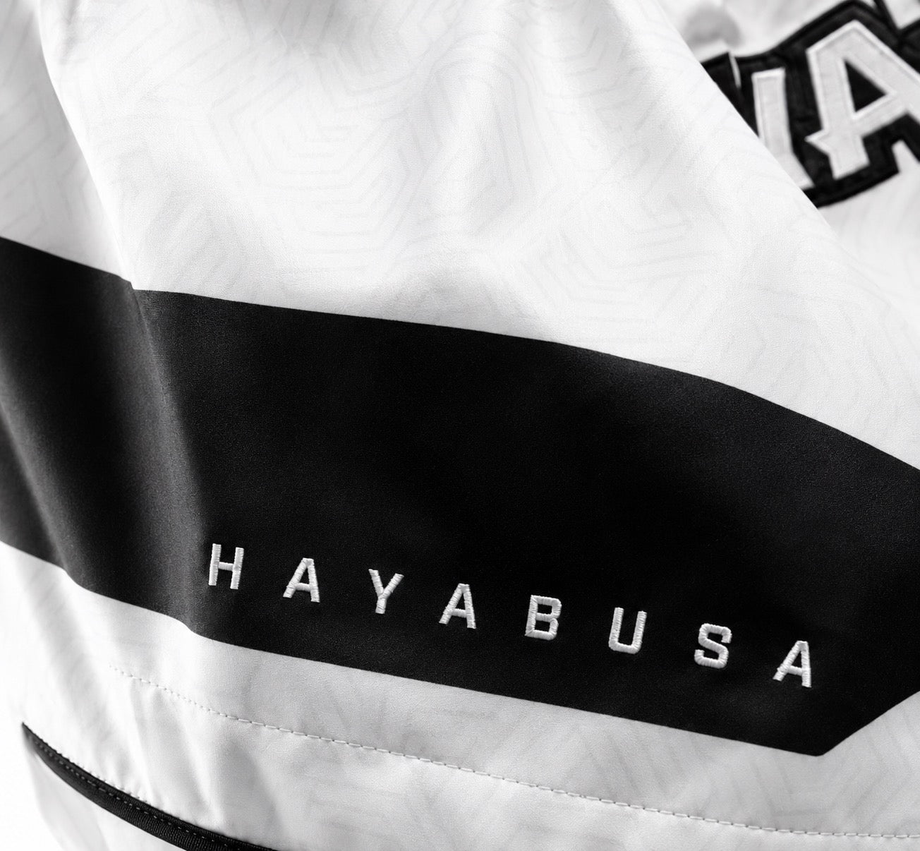 Hayabusa kickboksbroek wit