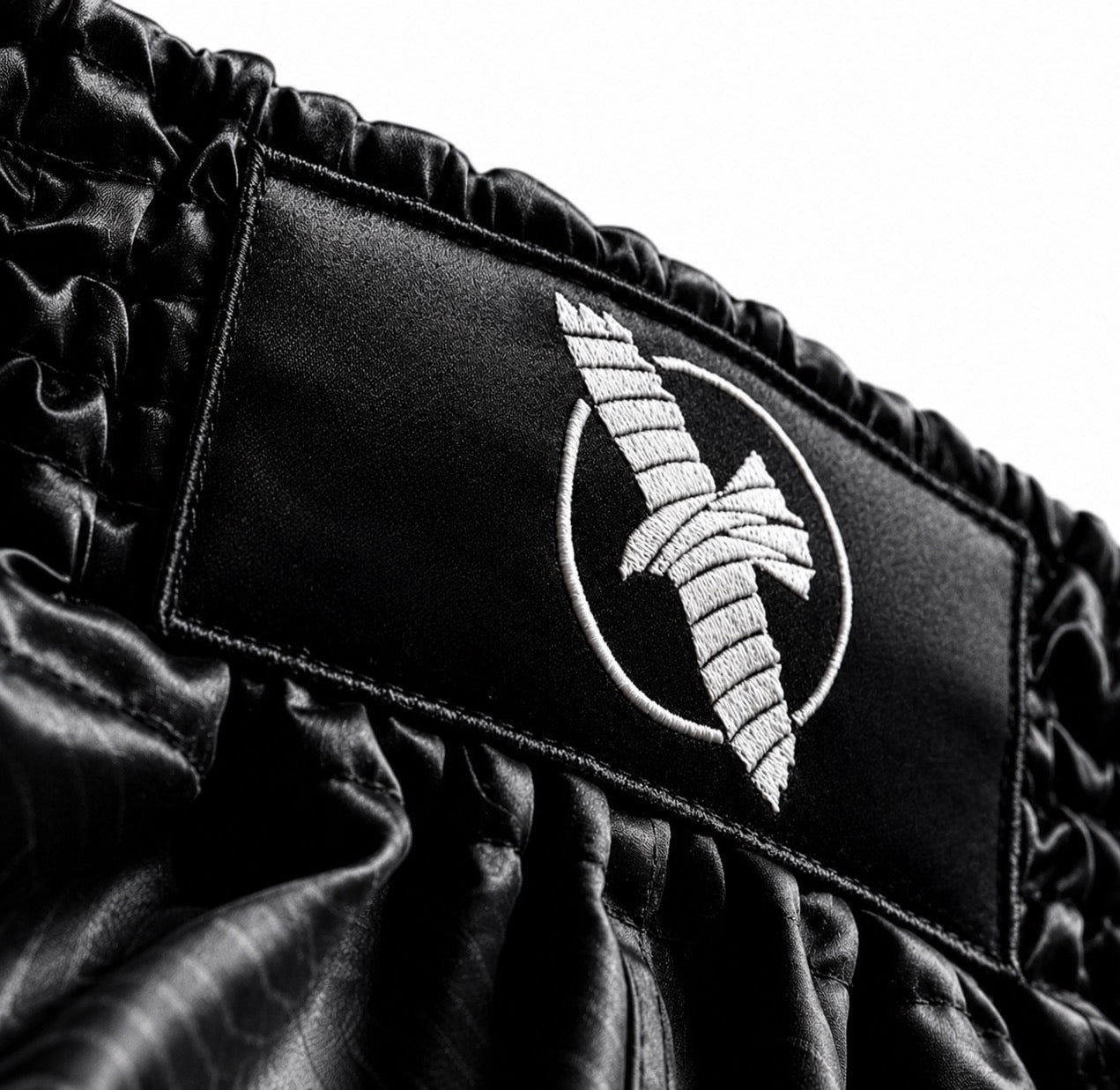 Kickboksshort van Hayabusa in het zwart