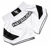 Witte hayabusa kickboksshort