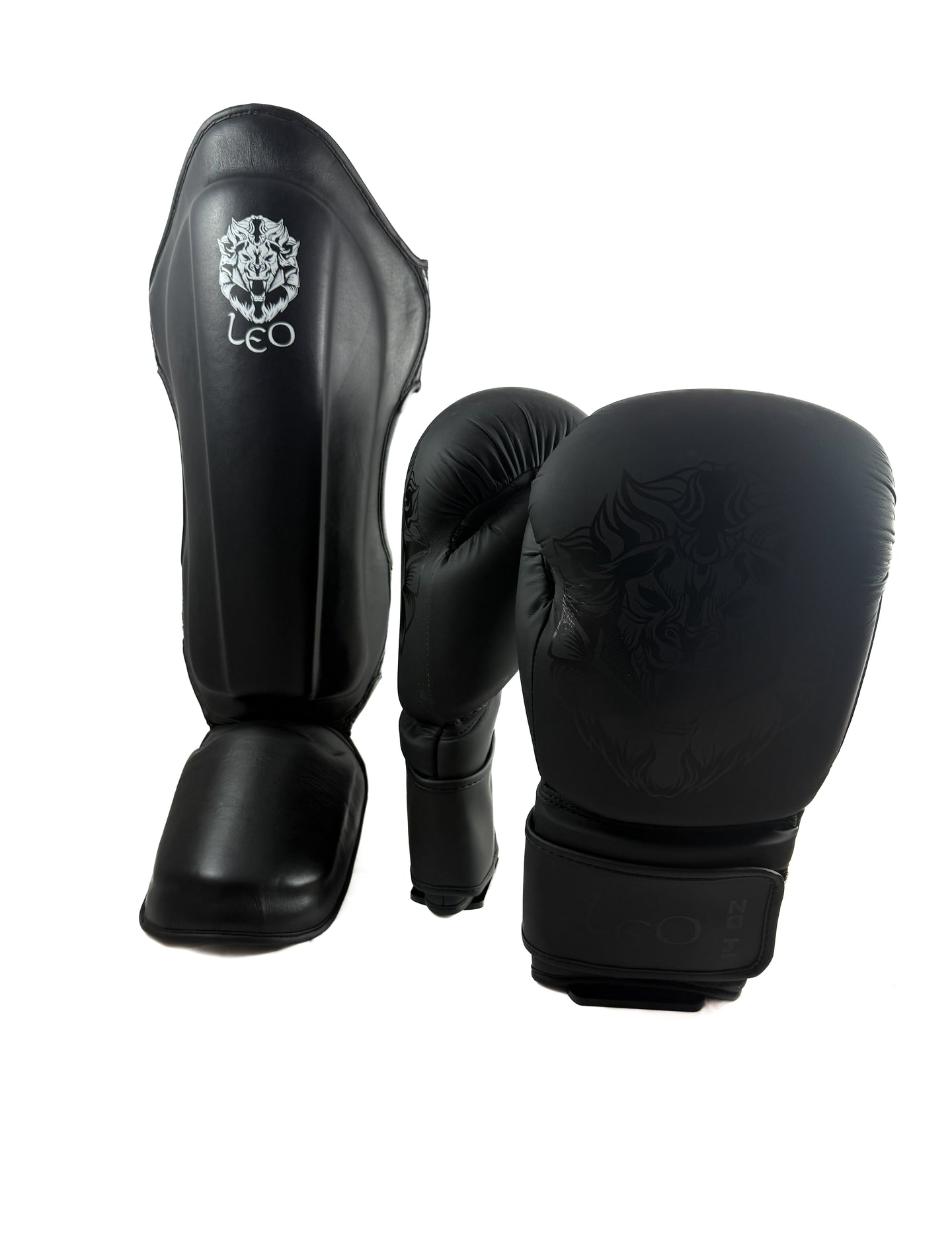 LEO – Osaka Handschoenen & Leather Scheenbeschermers bundel 14 oz
