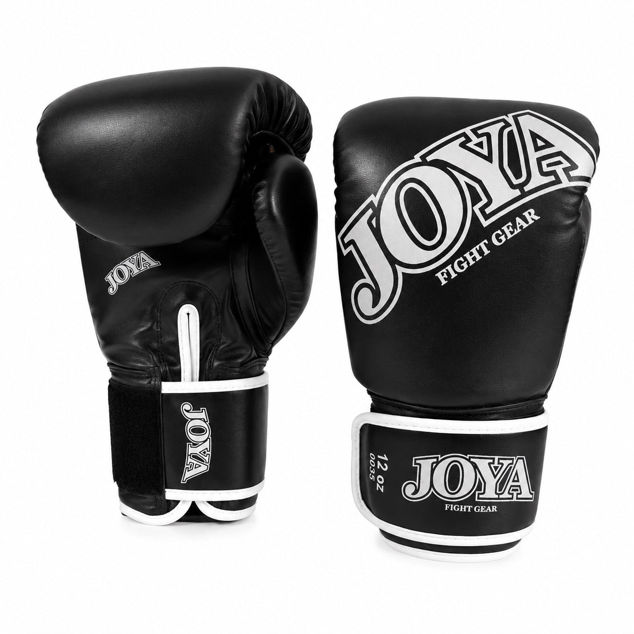 Joya bokshandschoenen in het zwart en wit voor boksen en kickboksen
