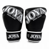 Joya bokshandschoenen in het zwart en wit voor boksen en kickboksen