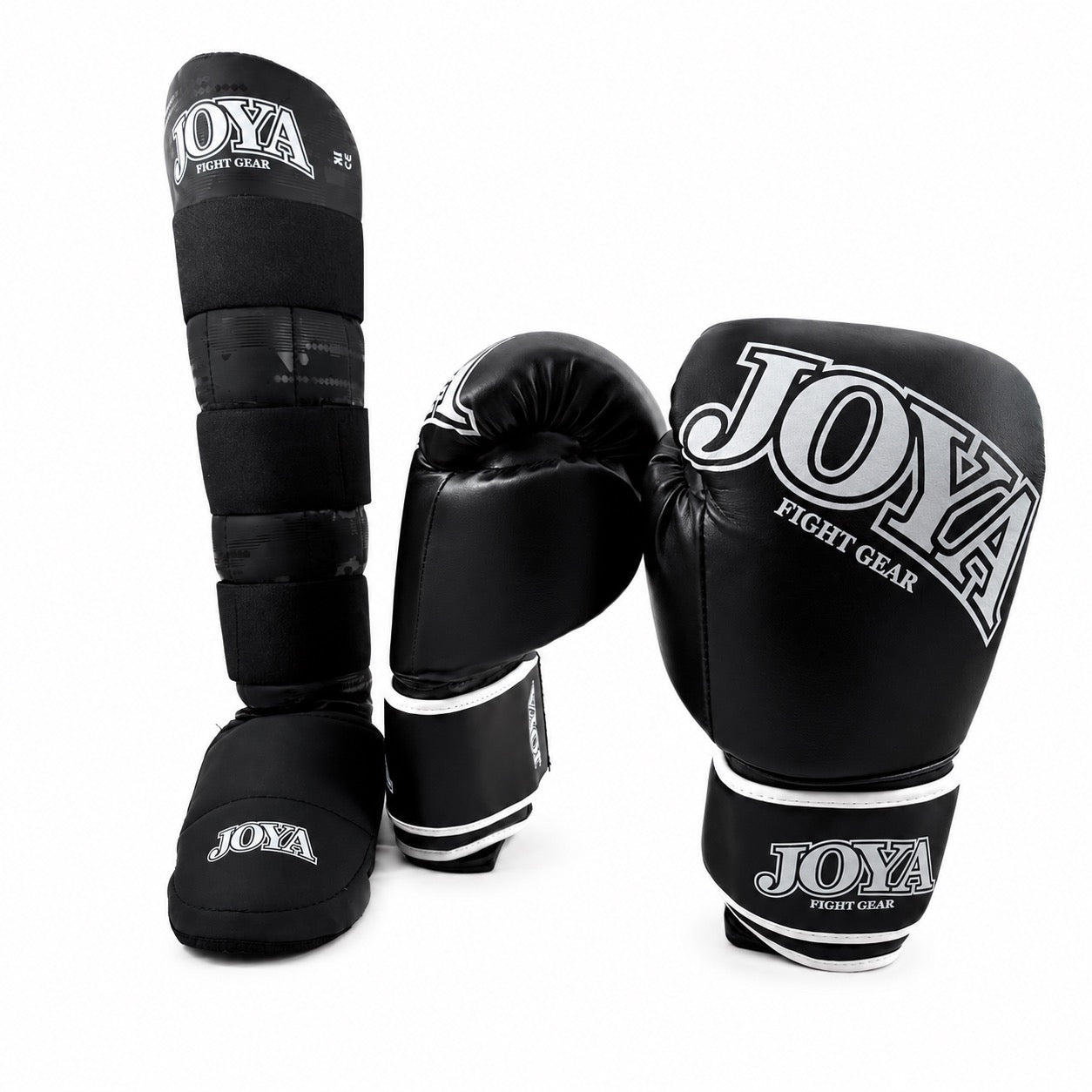 Joya kickboksbundel voor kickboksen in zwart en wit