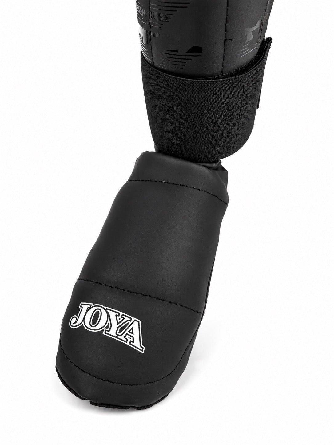 Joya zwarte scheenbeschermers voor kickboksen