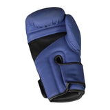 Leo bokshandschoenen blauw voor boksen en kickboksen
