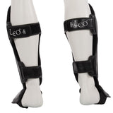 Leo Premium Leather ERGO Shin Instep – Black