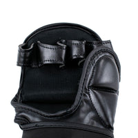 Zwarte mma handschoenen in de kleur zwart van Superpro