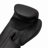 Matsuru bokshandschoen mat zwart voor boksen en kickboksen