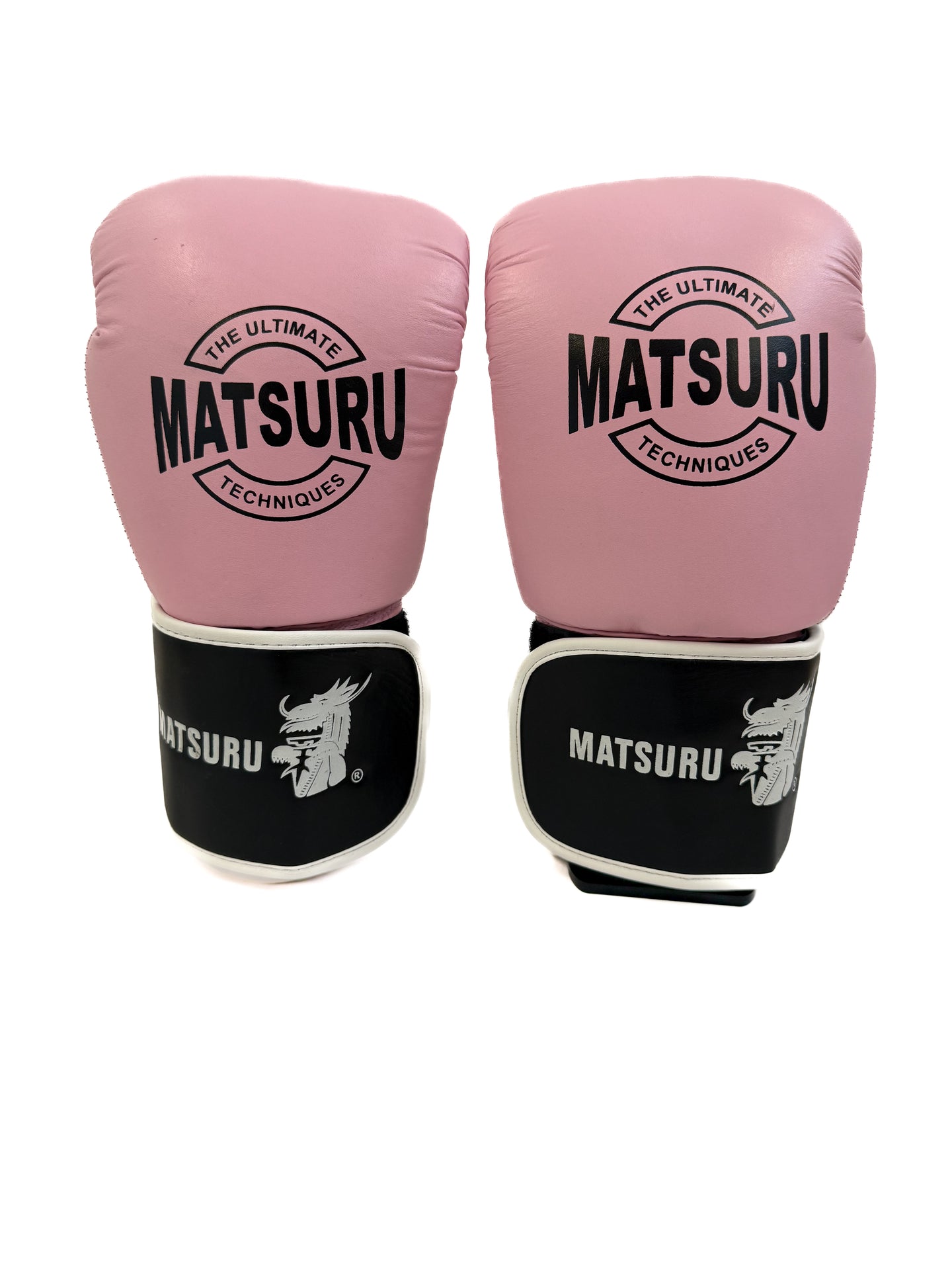 Roze bokshandschoenen van Matsuru