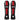 Scheenwreef Breker Zwart / Rood / Wit