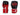 Matsuru kickbokshandschoenen in de kleuren zwart,rood en wit