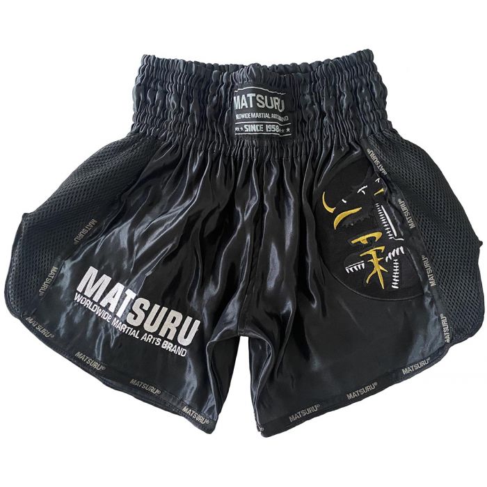 Kickboks Short Matsuru  Zwart