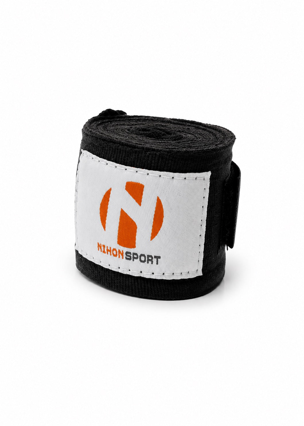 Nihon Bandages voor boksen en kickboksen 350 cm - zwart