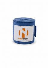 Nihon bandages vor boksen en kickboksen 350 cm - Blauw