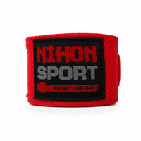 Nihon Sport Boksbandages Rood 3,5 Meter