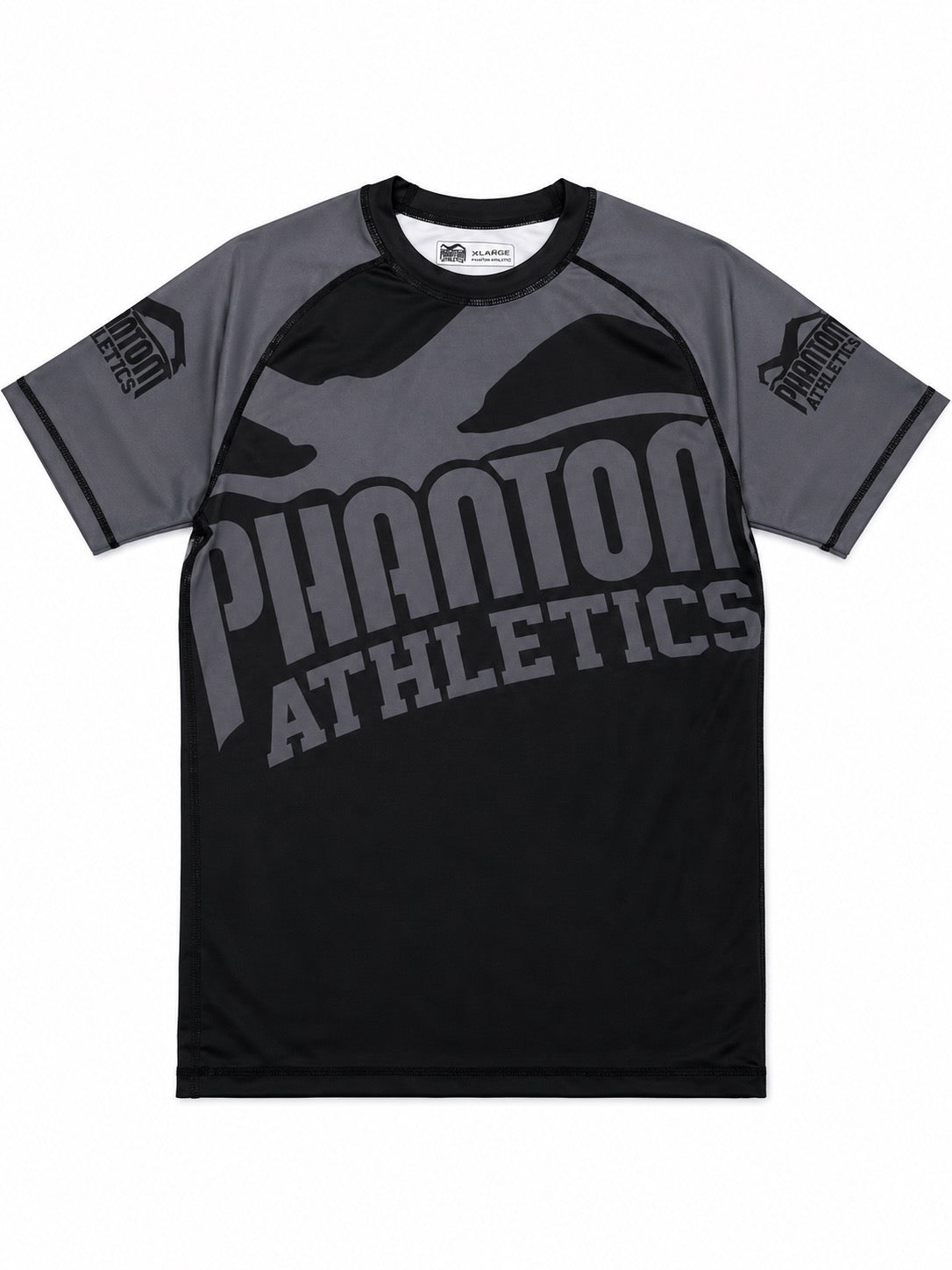 Phantom Athletics Performance T-Shirt Zwart/Grijs