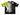 Phantom Athletics Performance T-Shirt Zwart/Neon Geel