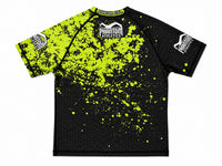 Phantom Athletics Performance T-Shirt Zwart/Neon Geel