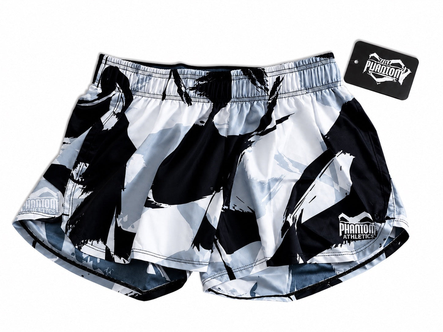 Phantom kickboksbroek voor dames zwart wit