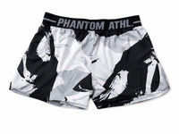 Phantom kickboksbroek voor dames zwart wit