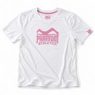 Wit shirt van Phantom met roze voor kickboksen