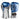 Rival bokshandschoenen veters in de kleuren grijs en blauw