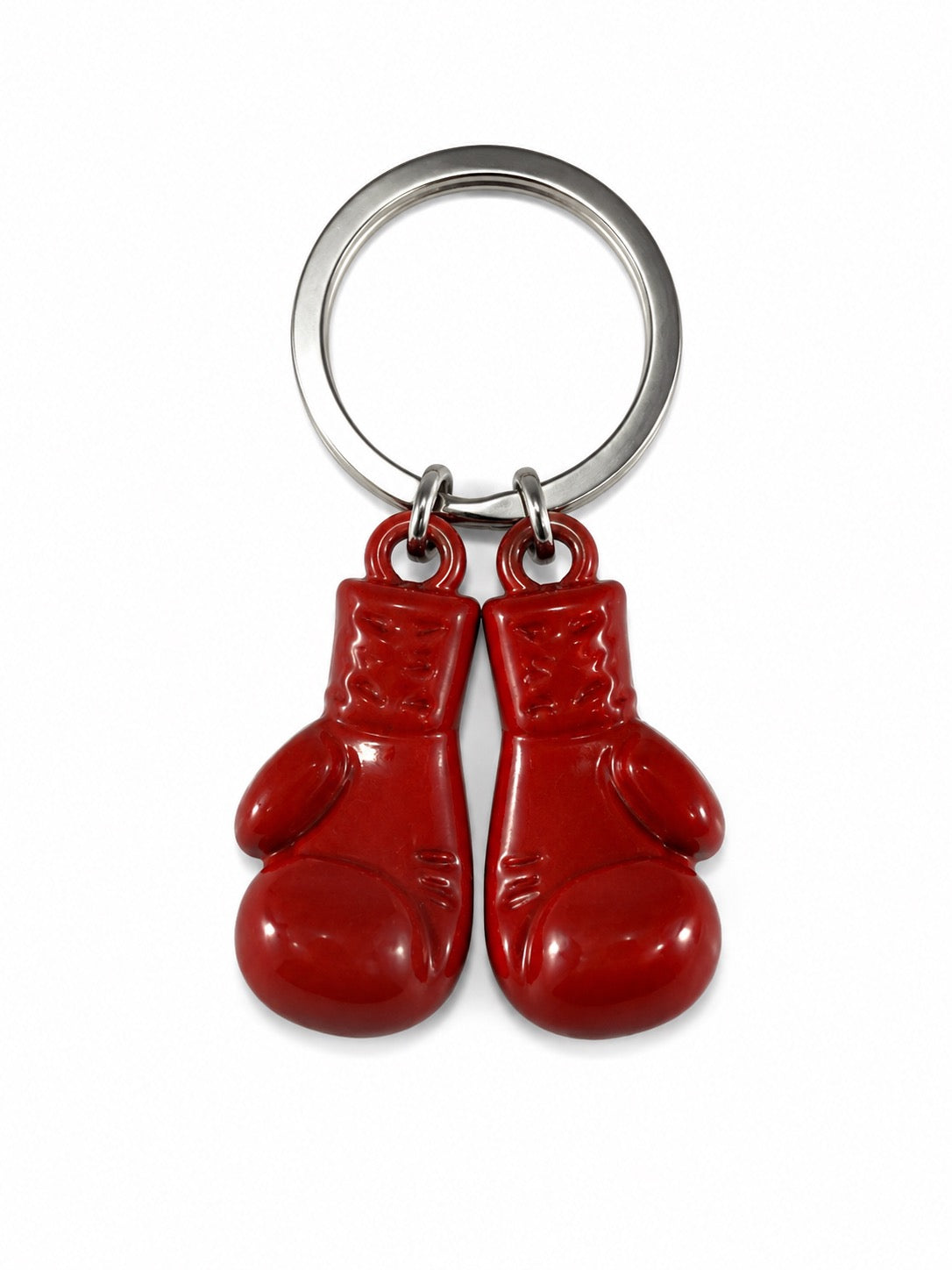 Sleutelhanger van een bokshandschoen rood