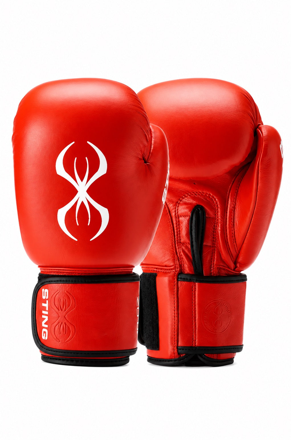 Sting WB Competition Leren Wedstrijdbokshandschoenen - Rood