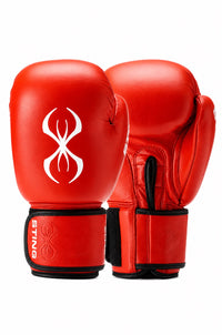 Sting WB Competition Leren Wedstrijdbokshandschoenen - Rood