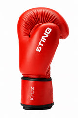 Sting WB Competition Leren Wedstrijdbokshandschoenen - Rood