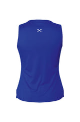 STING BOKS T-SHIRT WEDSTRIJD DAMES - BLAUW