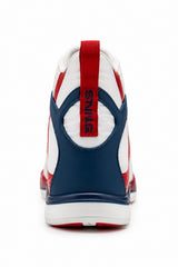 Sting boksschoenen wit blauw en rood 