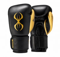 Sting Evolution Leren Bokshandschoenen Zwart/Goud
