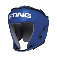 STING WORLD BOXING HOOFDBESCHERMER - BLAUW
